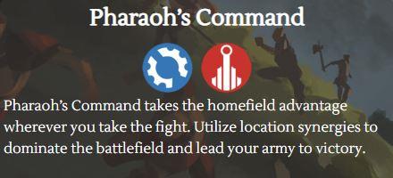 Rush of Ikorr: Act 1 Shattered Chaos Starter Deck Pharaoh's Command TCG By Upper Deck