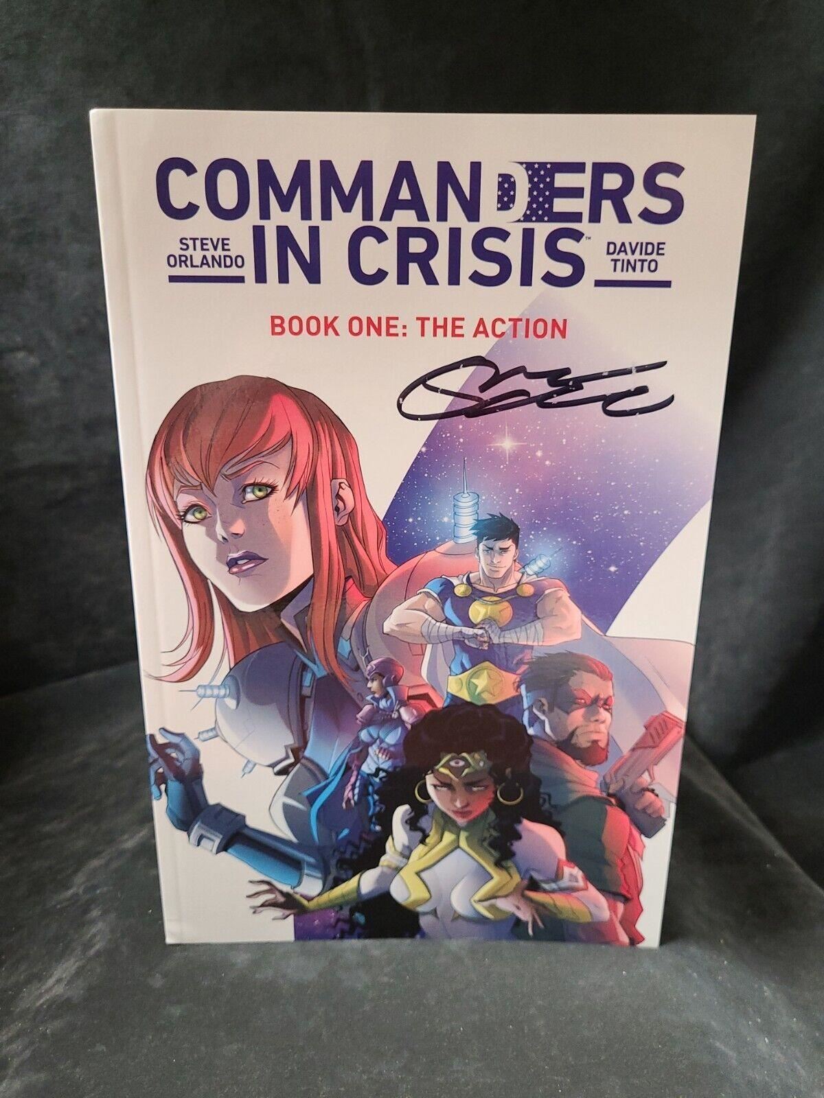 Commanders in Crisis, Volume 1 Signed by Steve Orlando W/COA  Comic Book
