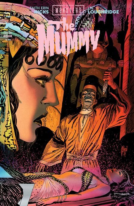 Universal Monsters The Mummy #4 (of 4) Cvr C Inc 1:10 Guillem March Connecting Var Image Comics Comic Book