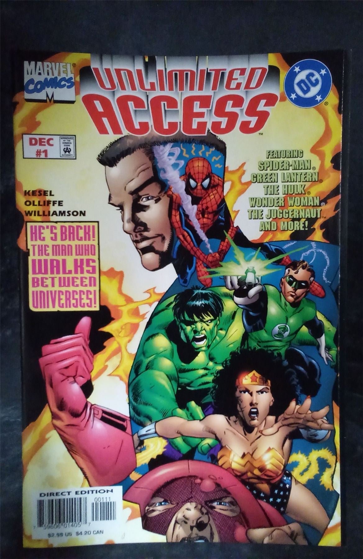 Unlimited Access #1 1997 Marvel Comics Comic Book
