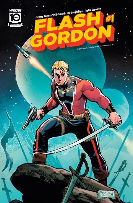 Flash Gordon #1 Cvr C Reilly Brown Var Mad Cave Studios Comic Book