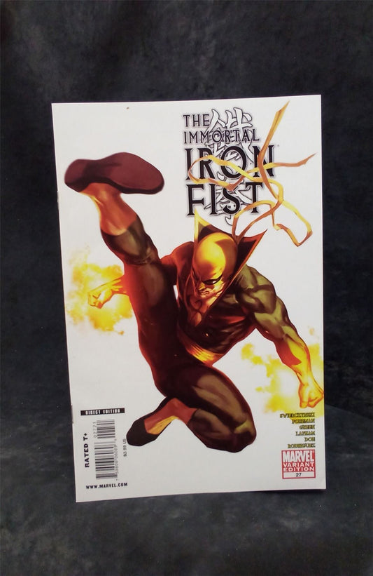 The Immortal Iron Fist #27 - '70th Anniversary' - Marko Djurdjevi? Cover 2009 Marvel Comics Comic Book