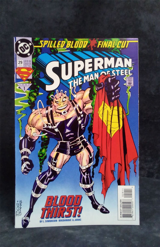 Superman: The Man of Steel #29 Direct Edition 1993 DC Comics Comic Book