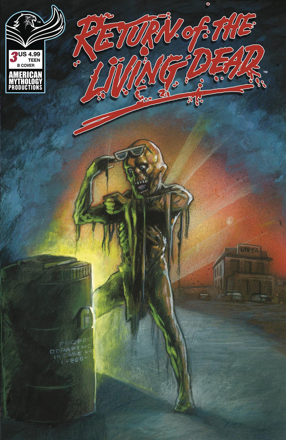 Return Of The Living Dead #3 Cvr B Maitland Painted American Mythology Productions Comic Book