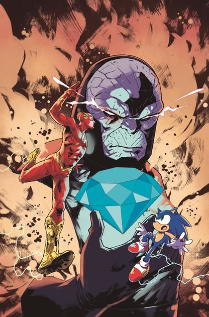 DC X SONIC THE HEDGEHOG #2 (OF 5) CVR A PABLO M COLLAR  DC Comics Comic Book 2025