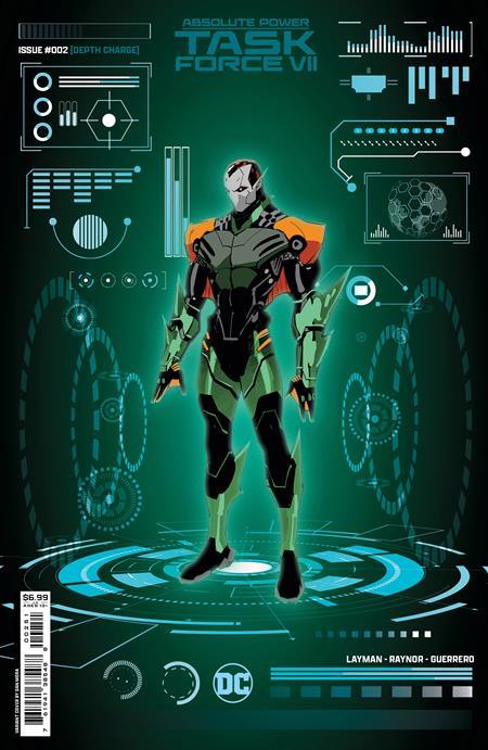 Absolute Power Task Force Vii #2 (of 7) Cvr F Dan Mora Foil Var DC Comics Comic Book