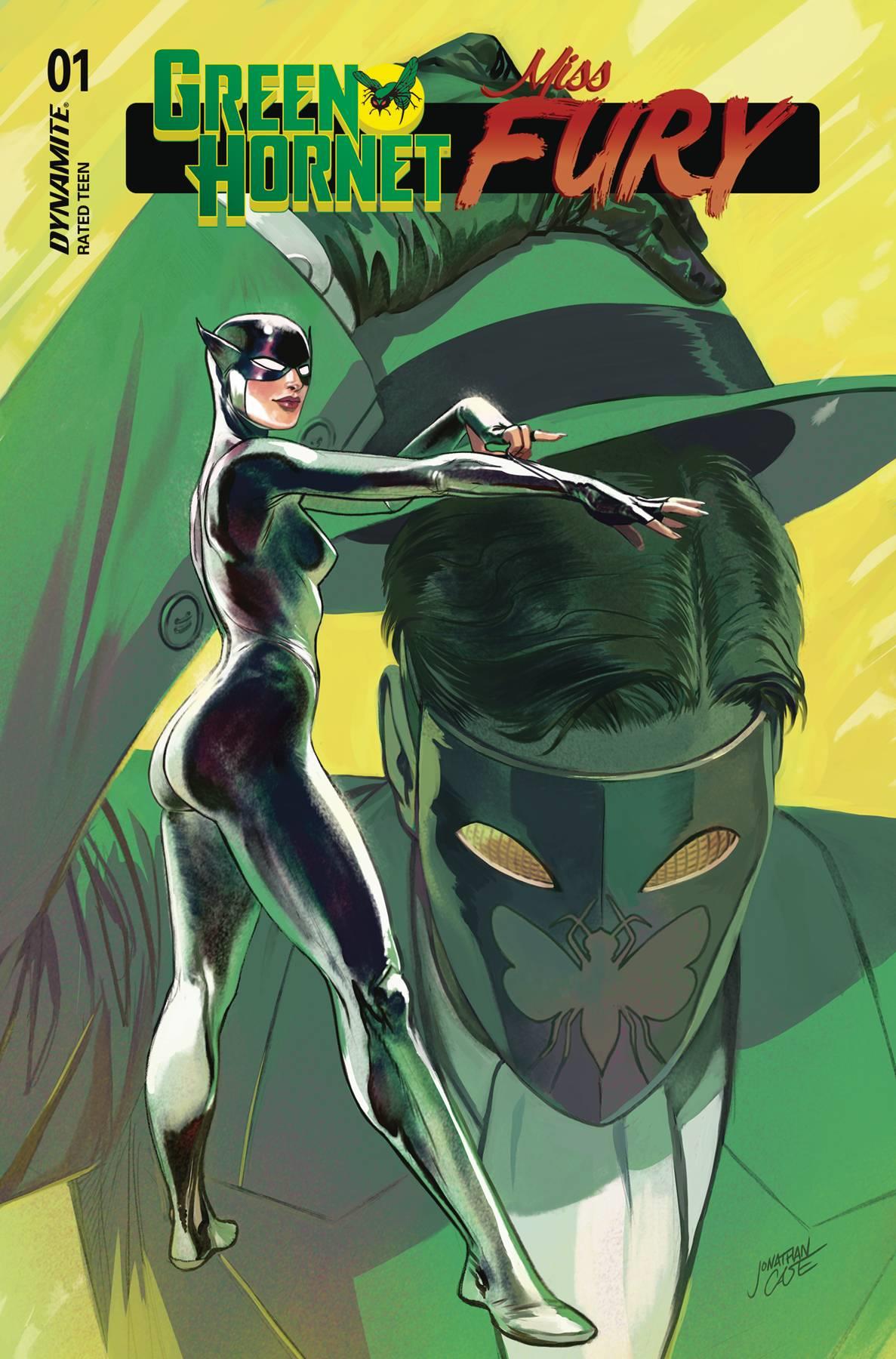 Green Hornet Miss Fury #1 Cvr C Case Dynamite Comic Book