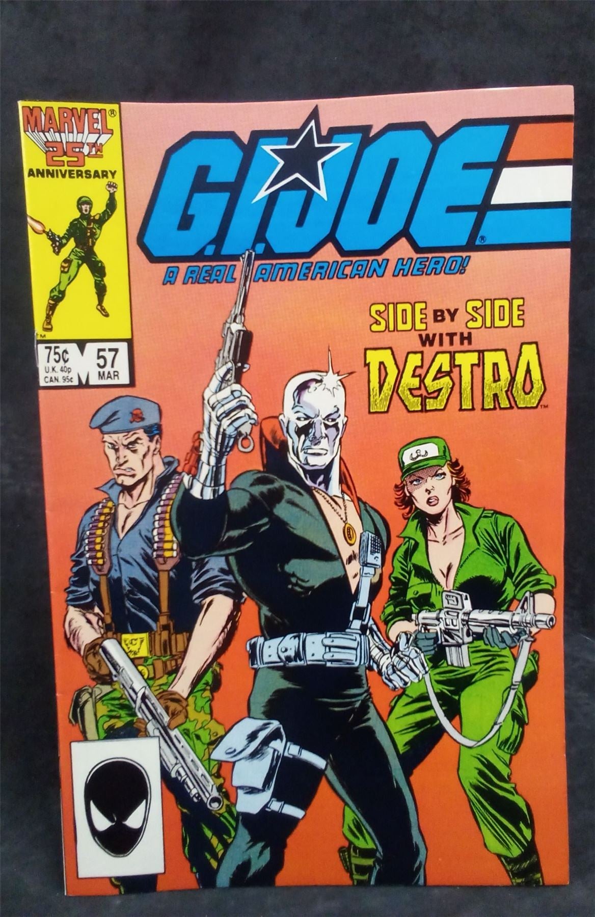 G.I. Joe: A Real American Hero #57 1987 Marvel Comics Comic Book