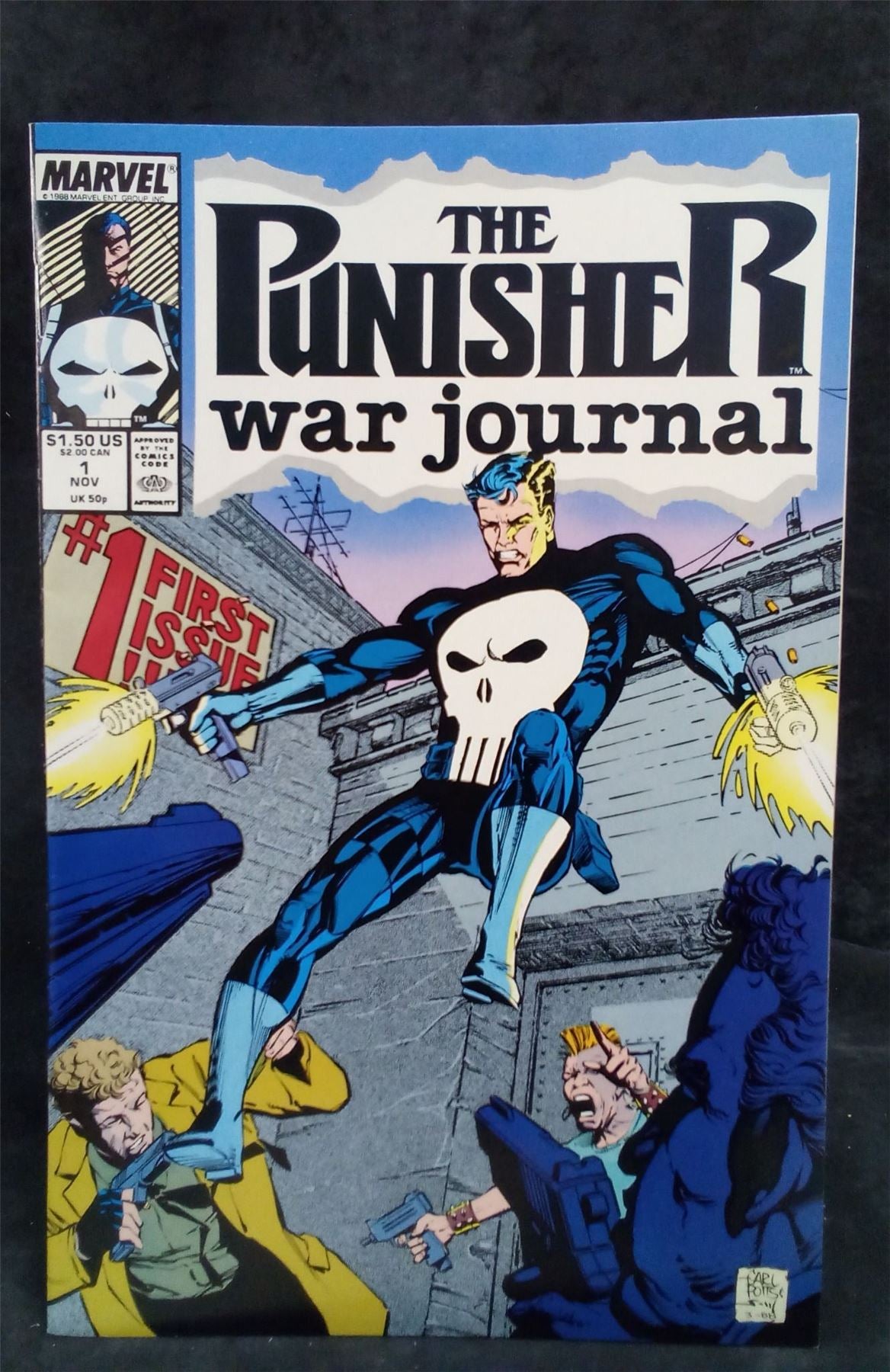 The Punisher War Journal #1 1988 Marvel Comics Comic Book