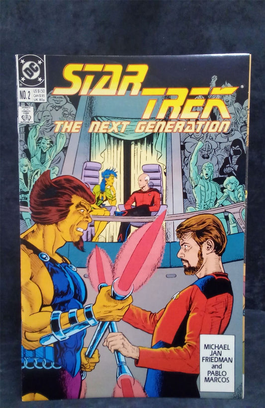 Star Trek: The Next Generation #2 Direct Edition 1989 DC Comics Comic Book