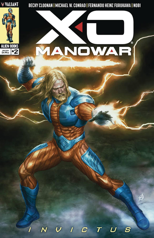 X-o Manowar Invictus #2 (of 4) Cvr B Alessio Valiant Comic Book