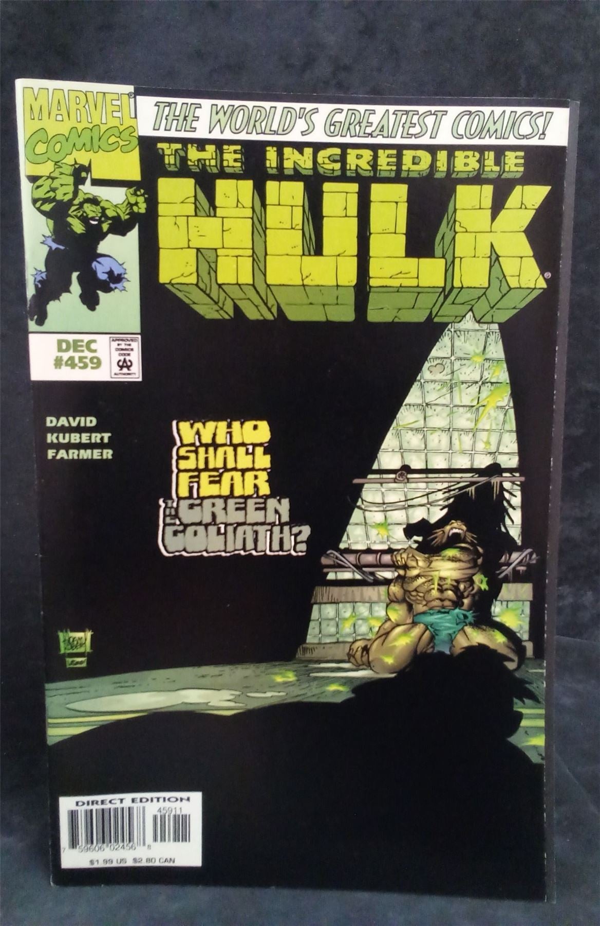 The Incredible Hulk #459 1997 Marvel Comics Comic Book