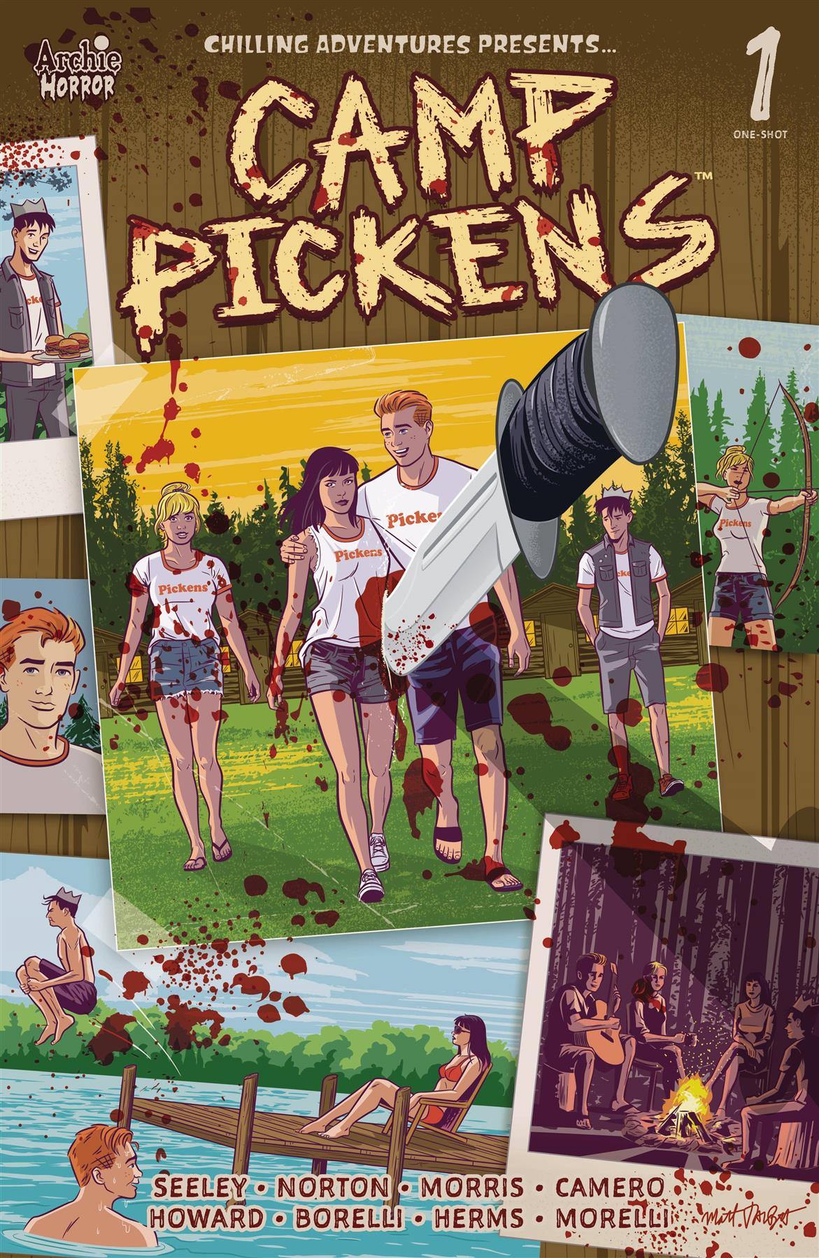 Chilling Adv Camp Pickens Oneshot Cvr A Talbot (99999) Archie Comic Publications Comic Book 2023