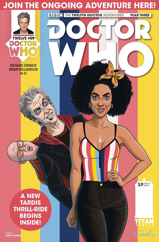 Doctor Who 12th Year Three #9 Cvr A Caldwell (Cvr A Caldwell) Titan Comics Comic Book
