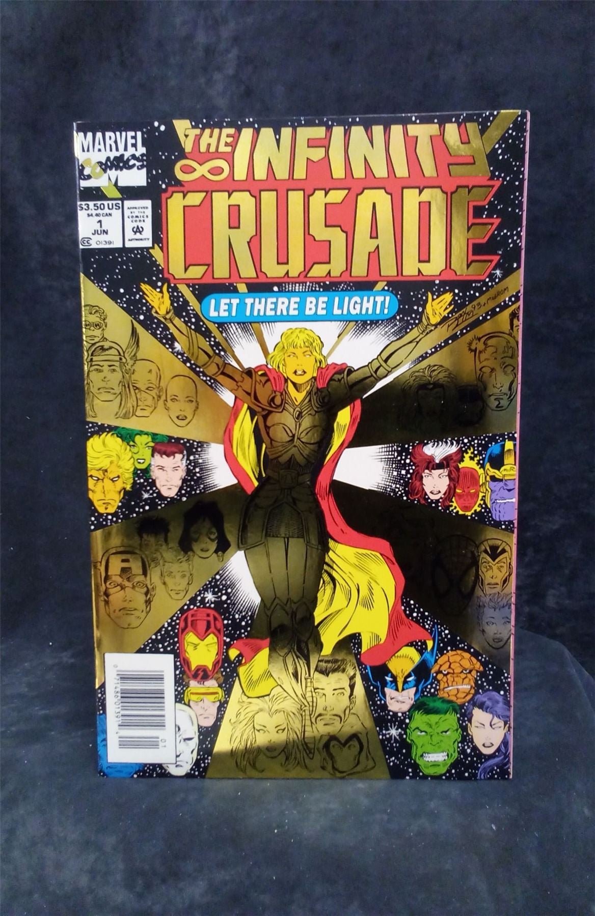 The Infinity Crusade #1 Error Cover 1993 Marvel Comics Comic Book