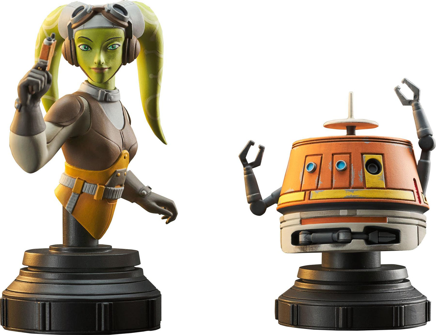 Star Wars Rebels Hera And Chopper Bust