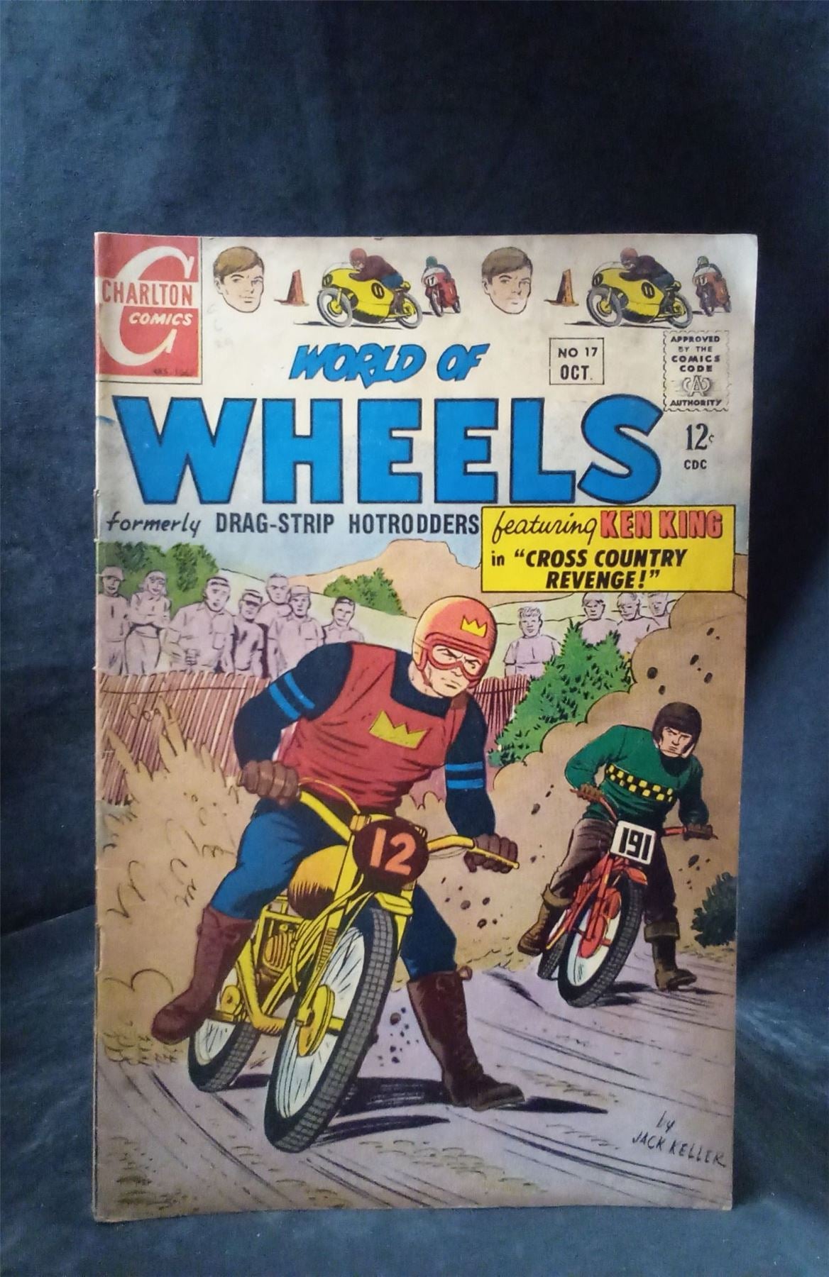 World of Wheels #17 1967 charlton Comic Book