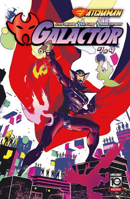 Gatchaman galactor #1 (of 4) Cvr B Riley Rossmo Var Mad Cave Studios Comic Book
