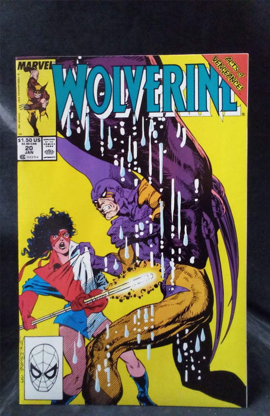 Wolverine #20 1990 Marvel Comics Comic Book