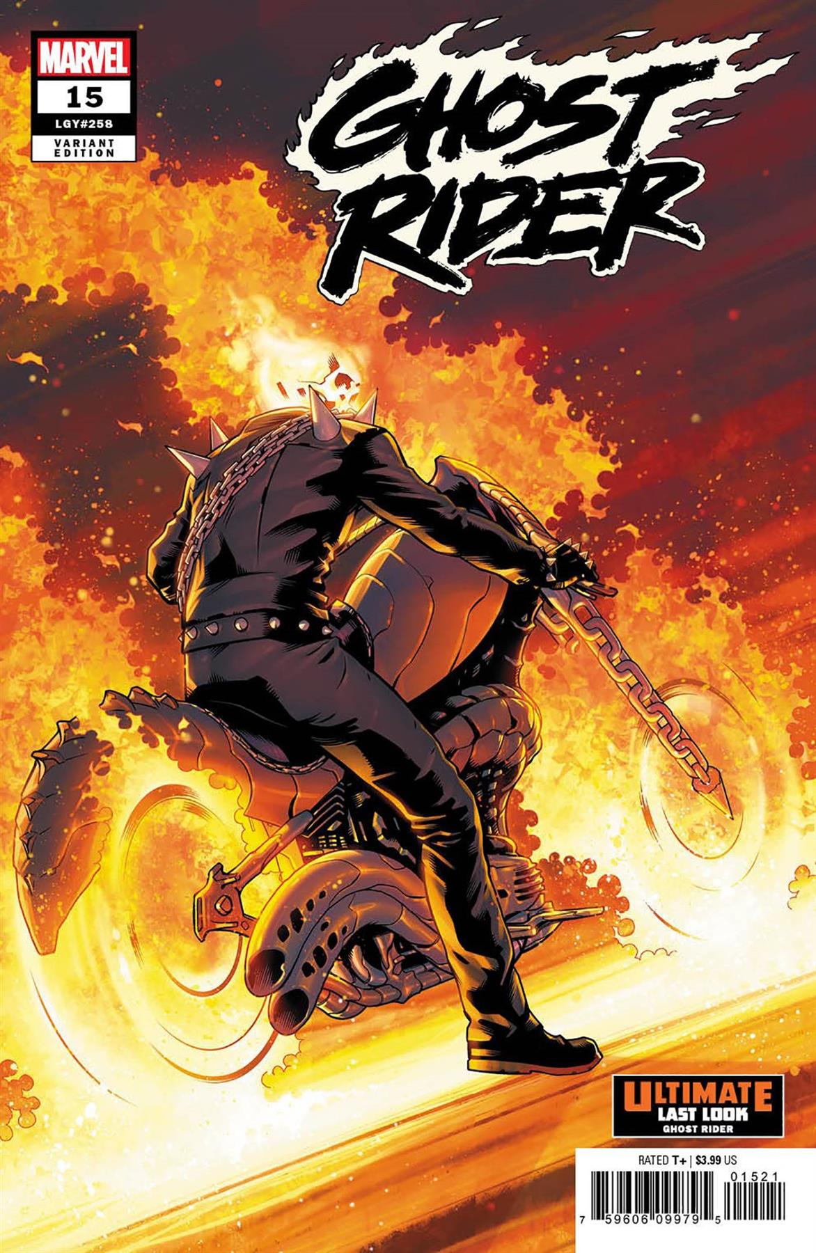 Ghost Rider #15 Cabal Ult Last Look Var (Cabal Ult Last Look Var) Marvel Prh Comic Book 2023