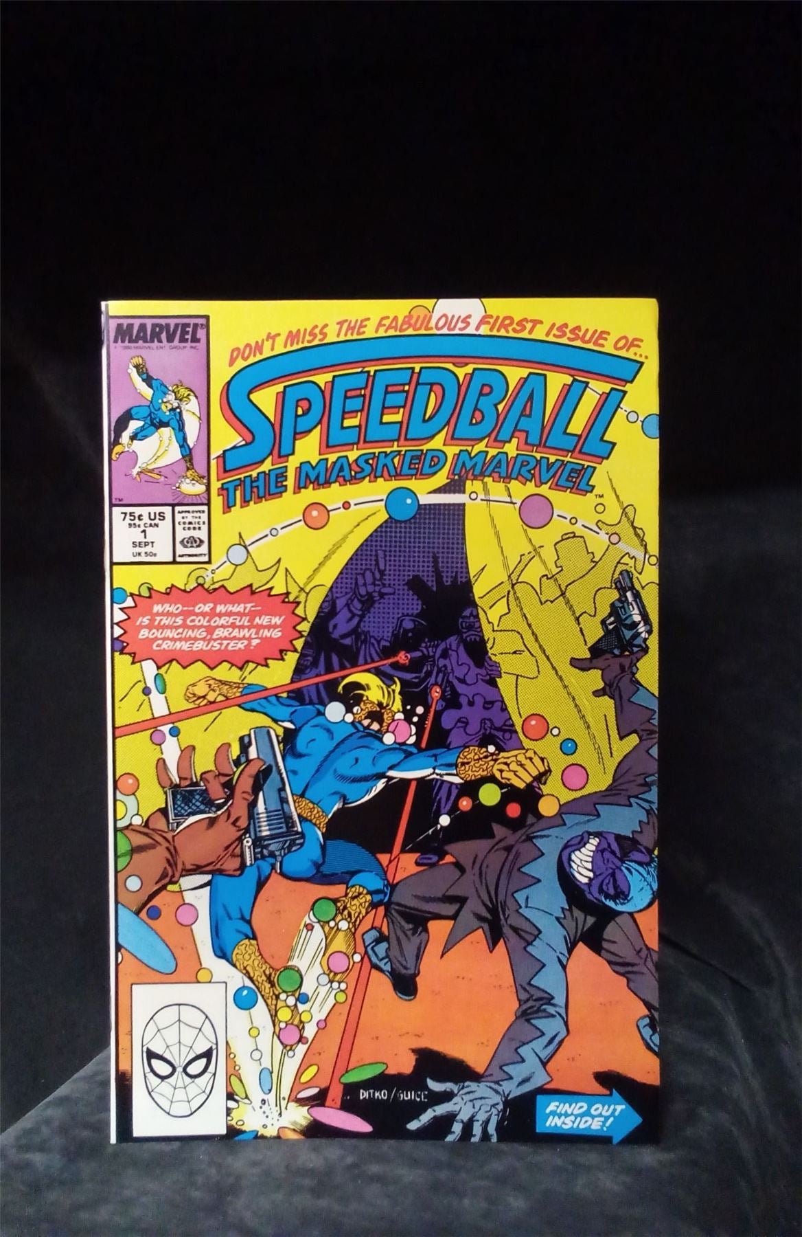 Speedball #1 1988 Marvel Comics Comic Book