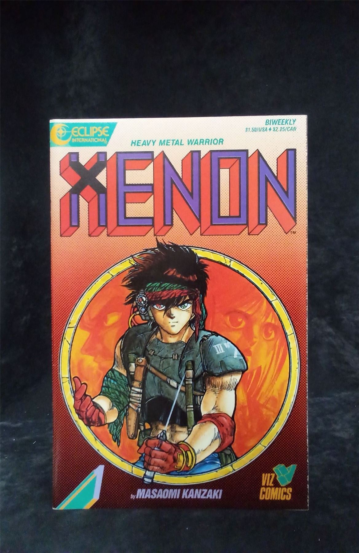 Xenon #1 1987 Eclipse Comic Book