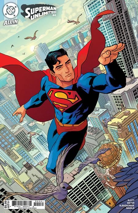 SUPERMAN UNLIMITED #4 CVR C HAYDEN SHERMAN CARD STOCK VAR  DC Comics Comic Book 2025