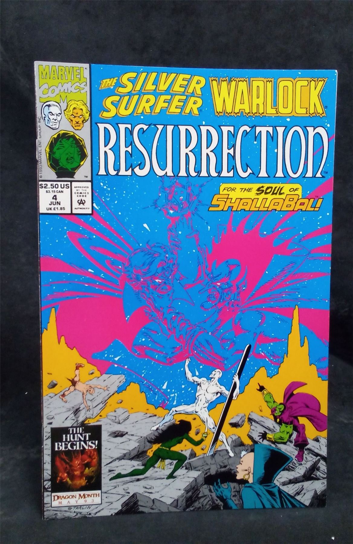 Silver Surfer/Warlock: Resurrection #4 1993 Marvel Comics Comic Book