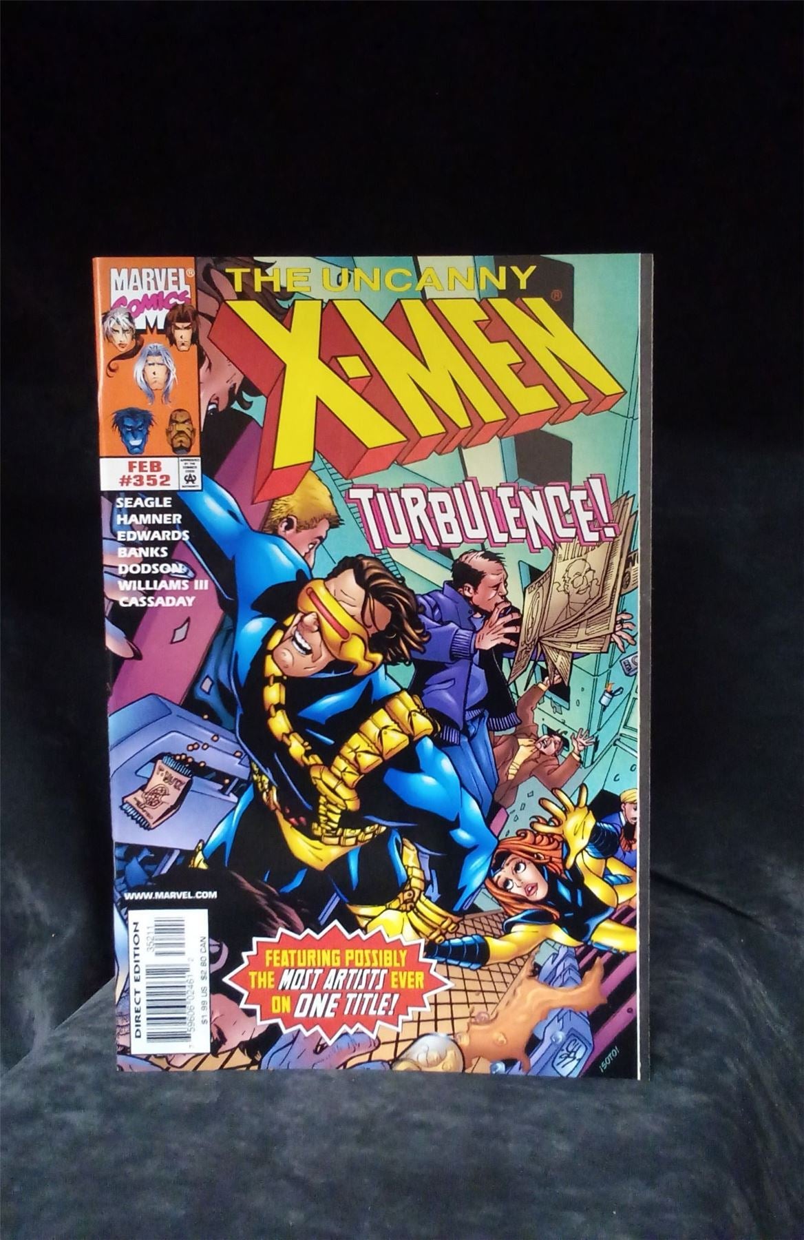 The Uncanny X-Men #352 Direct Edition 1998 Marvel Comics Comic Book