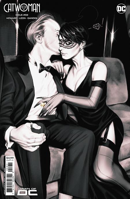 Catwoman #58 Cvr C Joshua Sway Swaby Card Stock Var (batman Catwoman The Gotham War) DC Comics Comic Book