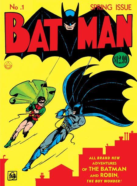 Batman (1940) #1 Facsimile Edition Cvr B Bob Kane Foil Var DC Comics Comic Book