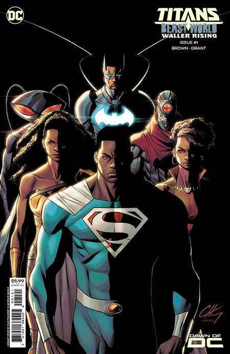 Titans Beast World Waller Rising #1 (one Shot) Cvr B Clayton Henry Card Stock Var DC Comics Comic Book