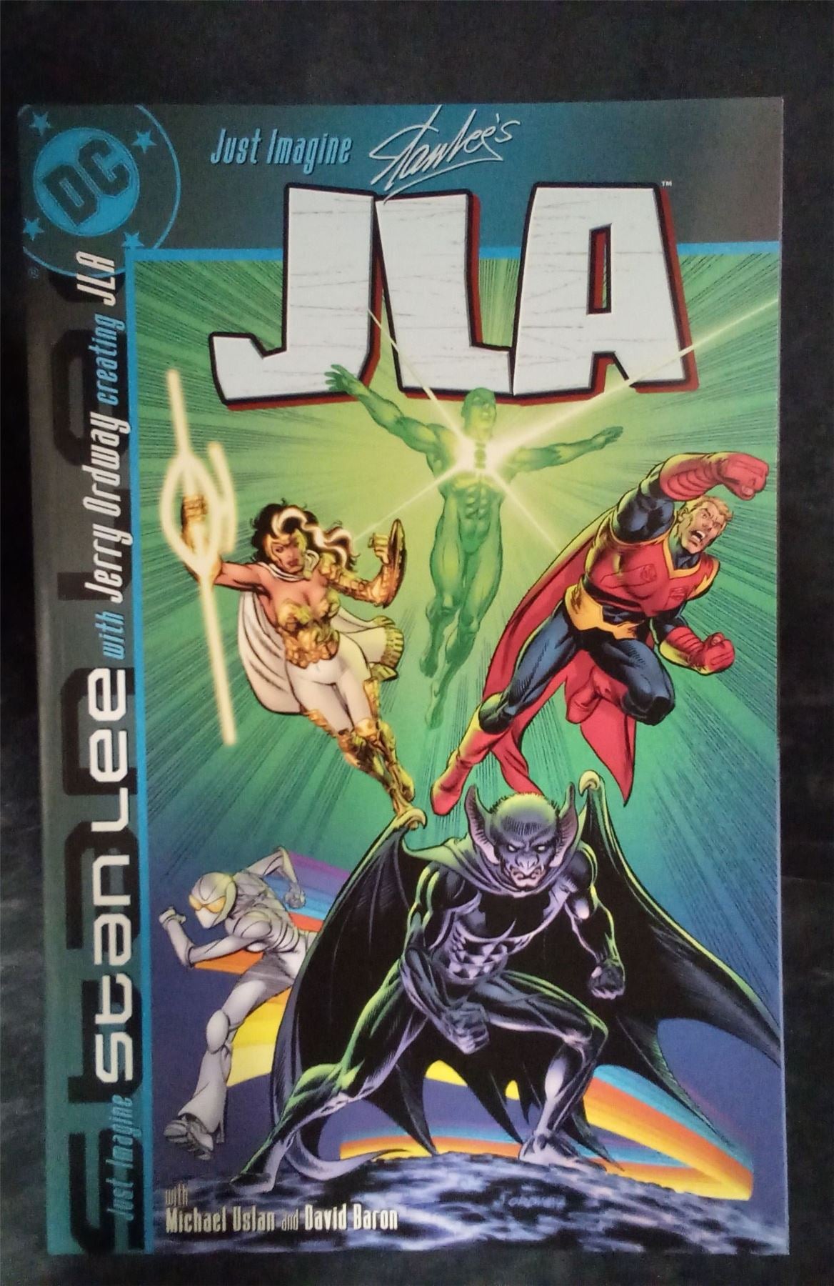 Just Imagine Stan Lee With Jerry Ordway Creating JLA 2002 DC Comics Comic Book