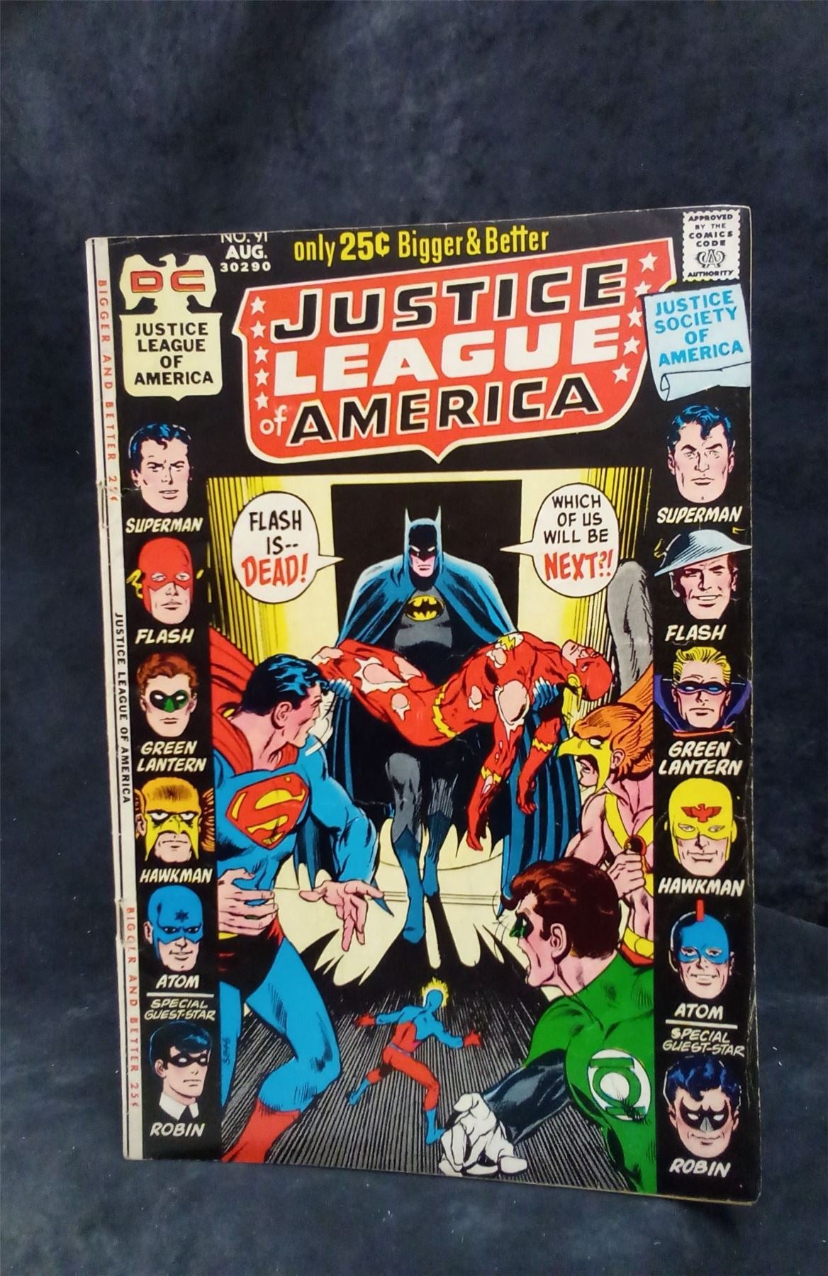Justice League of America #91 1971 DC Comics Comic Book