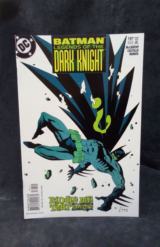 Batman: Legends of the Dark Knight #187 2005 DC Comics Comic Book