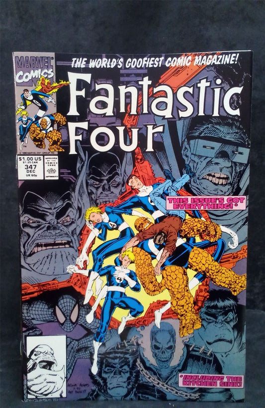 Fantastic Four #347 1990 Marvel Comics Comic Book