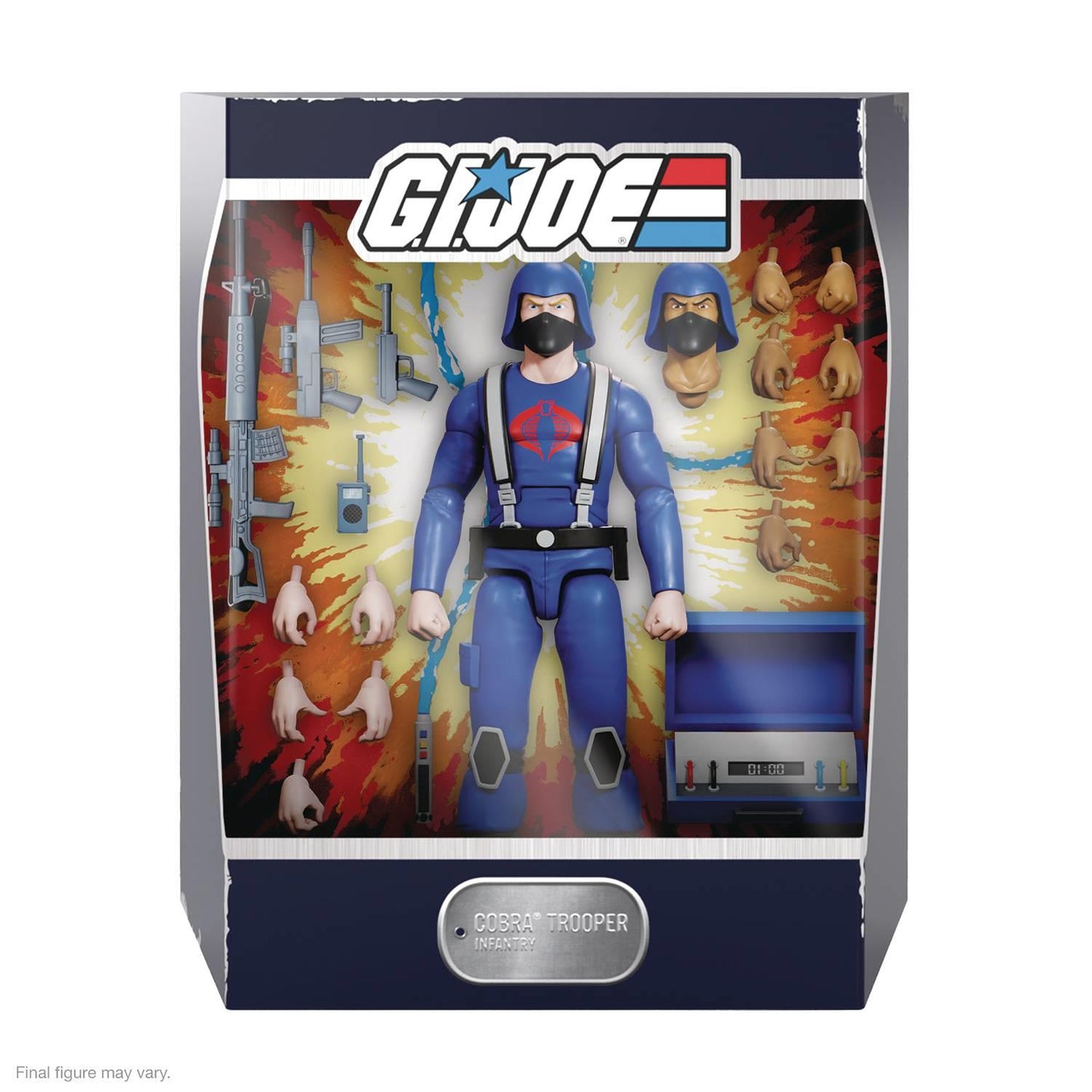 Gi Joe Ultimates Real American Hero Wv3 Cobra Trooper Action Figure