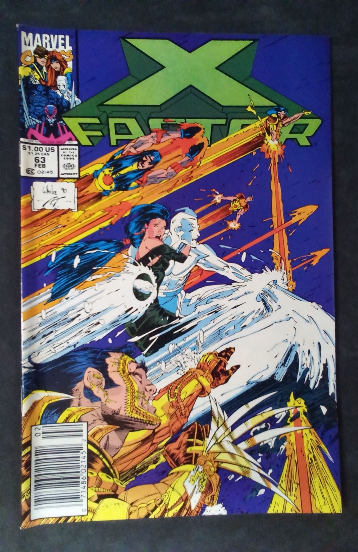 X-Factor #63 1991 marvel Comic Book