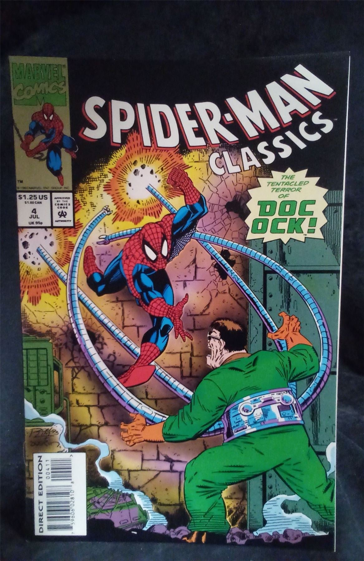 Spider-Man Classics #4 Newsstand Edition 1993 Marvel Comics Comic Book