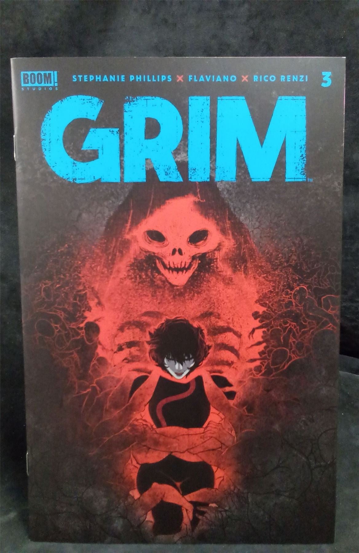Grim #3 Second Print Cover 2022 Boom Studios Comic Book