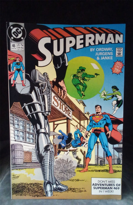Superman #46 1990 DC Comics Comic Book