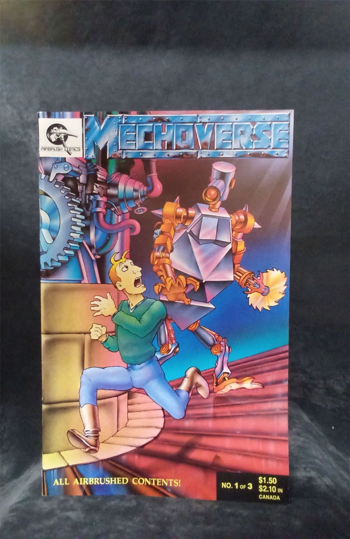 Mechoverse #1 1986 Airbrush Comics  Comic Book