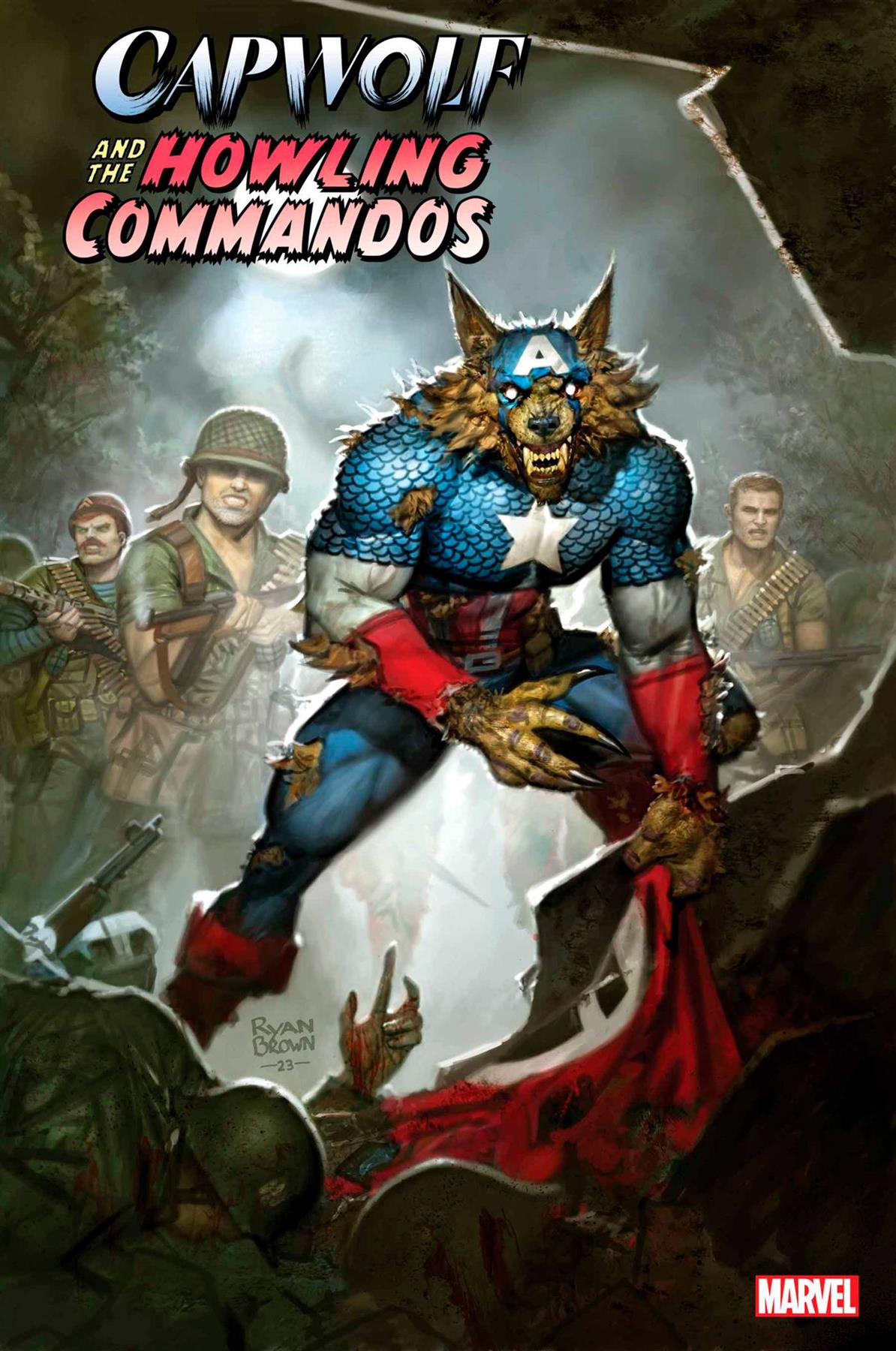 Capwolf Howling Commandos #4 () Marvel Prh Comic Book 2024