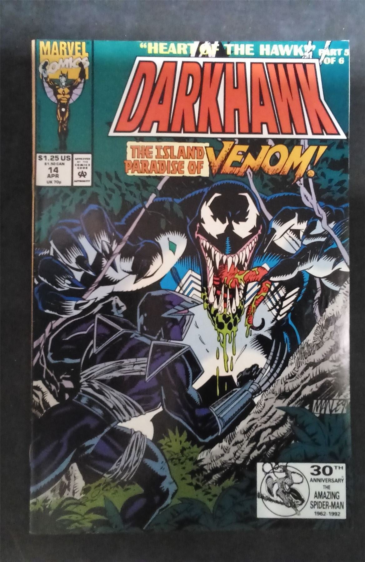 Darkhawk #14 1992 marvel Comic Book