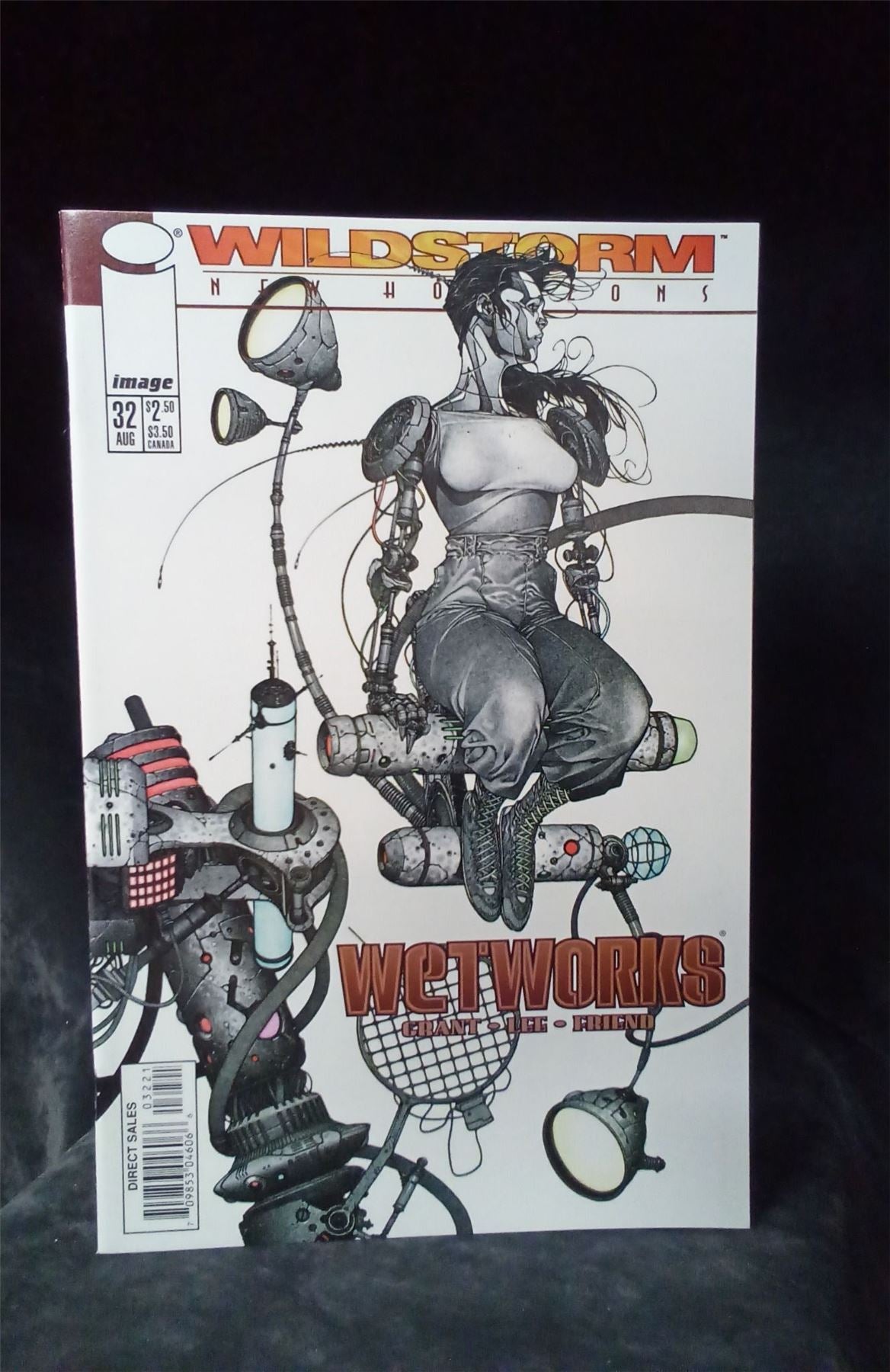 Wetworks #32 White Background Cover 1997 image-comics Comic Book