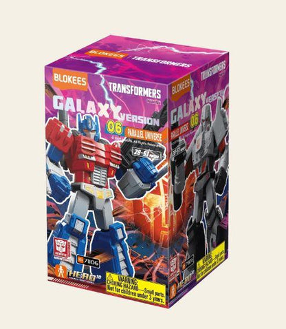 Blokees Figures Transformers Galaxy Version 06  Blind Box Mini Parallel Universe by Blokees