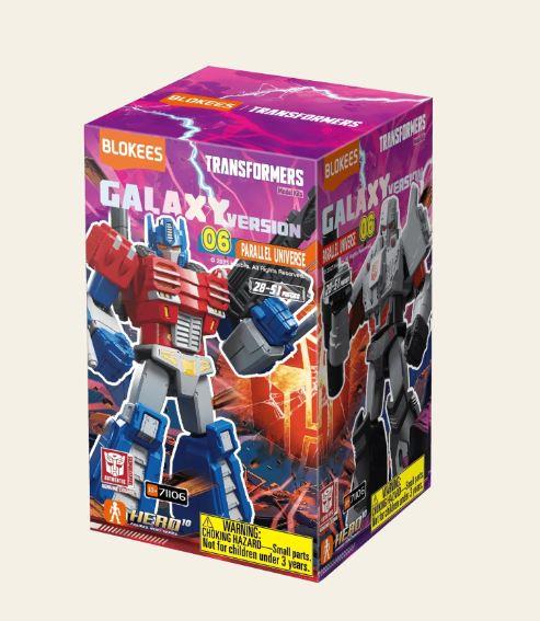 Blokees Figures Transformers Galaxy Version 06  Blind Box Mini Parallel Universe by Blokees