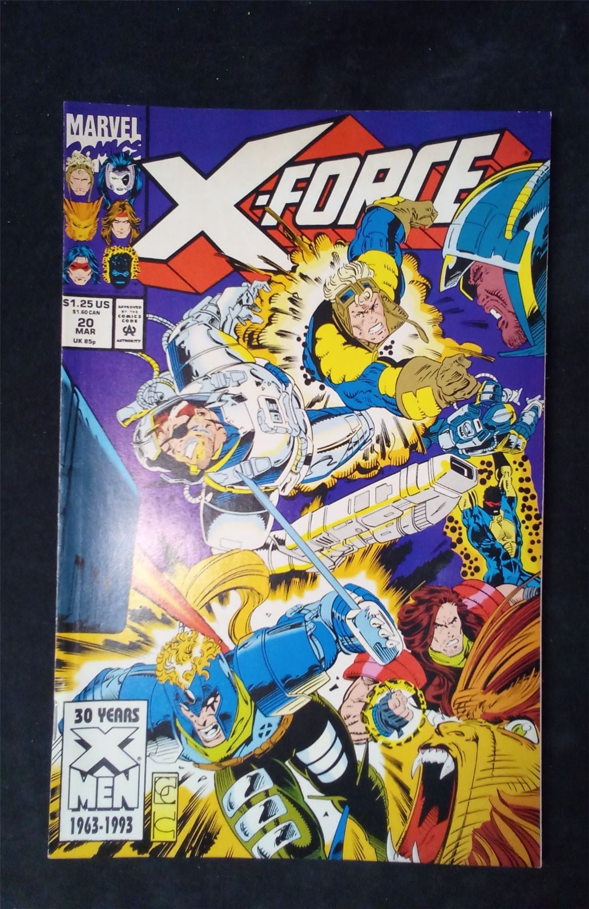 X-Force #20 1993 marvel Comic Book