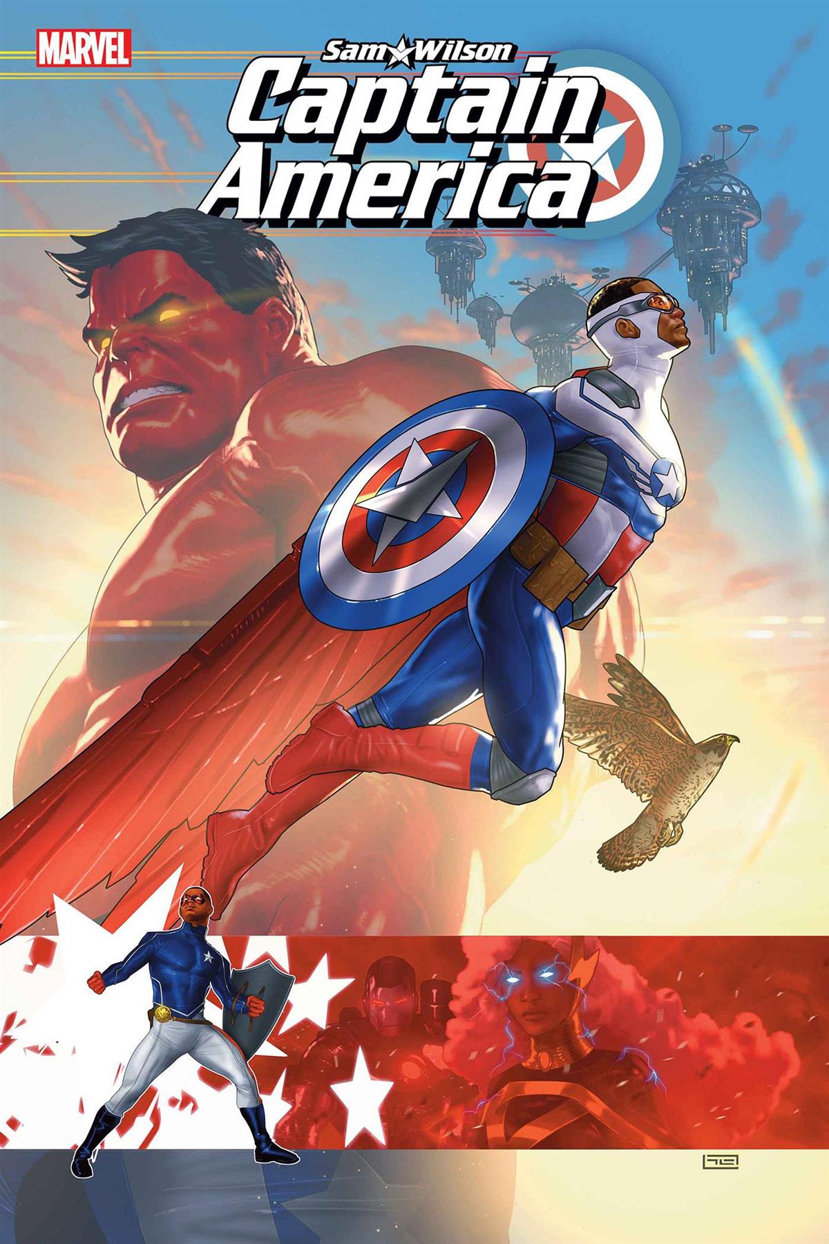 Sam Wilson Captain America #1  Marvel Prh Comic Book 2025
