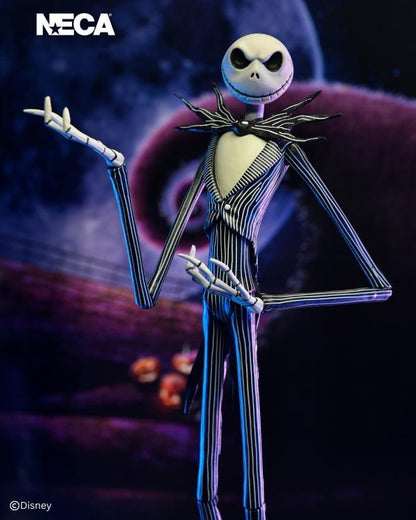 Nightmare Before Christmas 30th Ann Jack Skellington Ult 7in Action Figure